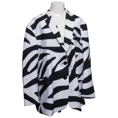 Blazer (Sort, Hvid) fra Zeffon Polyester
