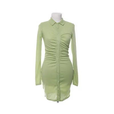 Shirt dress (Green) from Missy Empire Polyester, Elastane