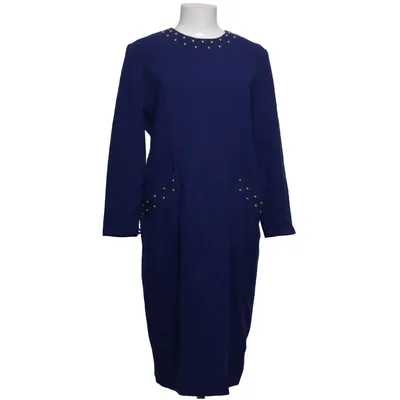 Kleid (Blau) von Guy Laroche Acetat, Cupro, Wolle