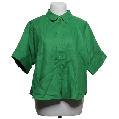 Korte mouwen shirt (Groen) van COS Linnen