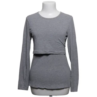 Nursing top (Gray) from H&M Mama Cotton, Elastane, Viscose