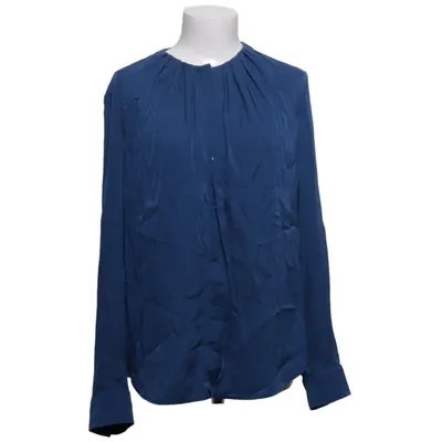 Blouse (Blauw) van Hugo Boss Elastaan, Zijde