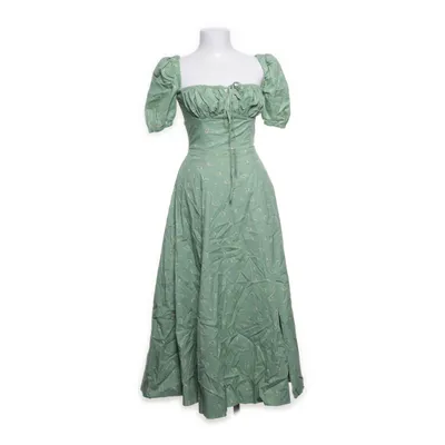 Maxikjole (Grøn, Flerfarvet) fra House of CB Bomuld, Elastan, Nylon, Polyester