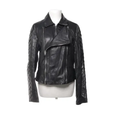 Bikerjacka (Svart) från Rino & Pelle Polyester, Skinn