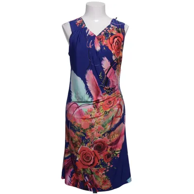 Dress (Blue, Multicolored) from LUK Elastane, Polyester