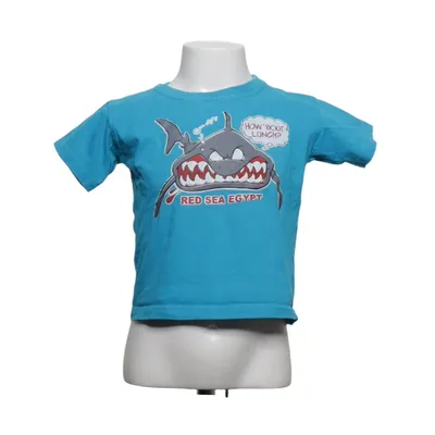 T-shirt (Blue) from Shark Cotton