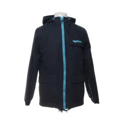 Shell jack (Blauw) van Björkvin Polyester, Katoen