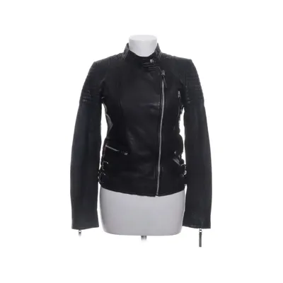 Bikerjakke (Sort) fra MDK Bomuld, Læder, Polyester