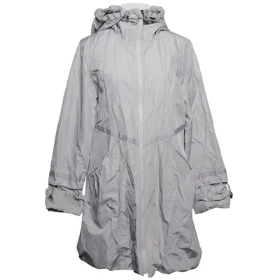 Regnfrakke (Grå) fra Loft Fashion Polyamid, Polyester