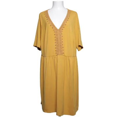 Dress (Yellow) from Simply Be Elastane, Polyester