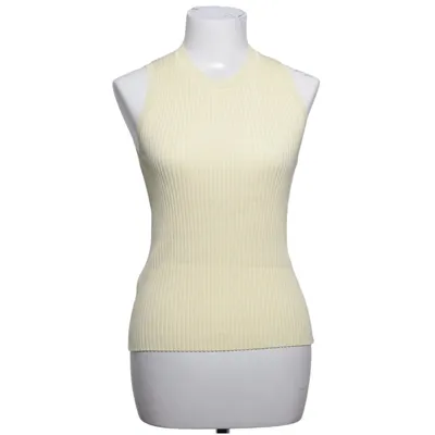 Tanktop (Geel) van Mango Linnen, Polyester, Viscose