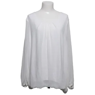 Blouse (White) from Canda C&A Elastane, Polyester, Viscose