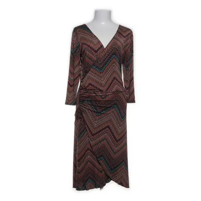 Robe portefeuille (Marron, Multicolore) de Fifilles Élasthane, Polyester