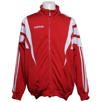 Trainingsjack (Rood, Wit) van Adidas Polyester