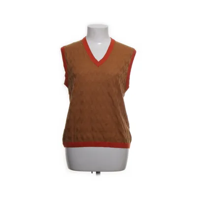 Slipover (Brun, Orange) från Bric a Brac Merinoull, Ekologisk bomull