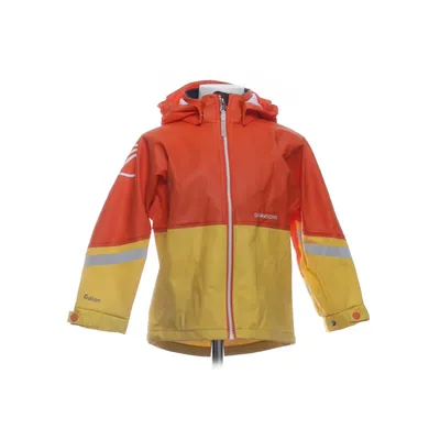 Regenjack (Rood, Geel) van Didriksons Polyester, Polyurethaan