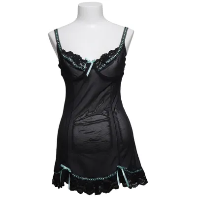 Negligé (Zwart) van Cottelli Collection Elastaan, Polyamide