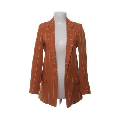 Blazer (Oranje, Wit) van Yaya Women Linnen, Lyocell, Polyester