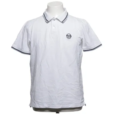 Poloshirt (Wit) van Sergio Tacchini Katoen, Elastaan