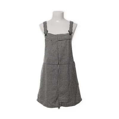 Hängselklänning (Beige, Svart) från Mango Casual Bomull, Polyester