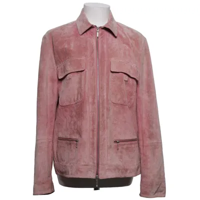 Läderjacka (Rosa) från Taifun Collection Skinn, Polyester