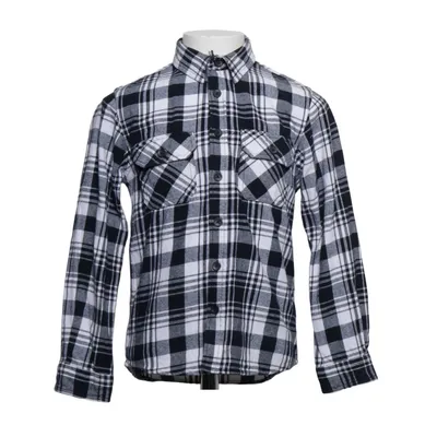 Flanellskjorta (Svart, Vit) från Rebel by Primark