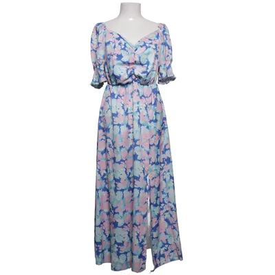 Robe longue (Bleu, Rose, Multicolore) de New Collection Élasthane, Polyester, Viscose