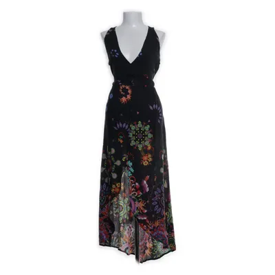 Maxi dress (Black, Multicolored) from Desigual Viscose