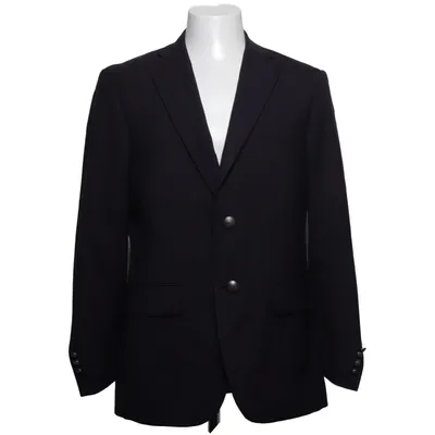 Kavaj (Svart) från Wilhelm Polyester, Viskos, Ull