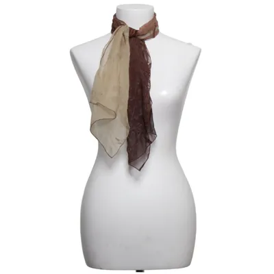 Châle (Marron, Beige) de Prochownick Soie, Viscose