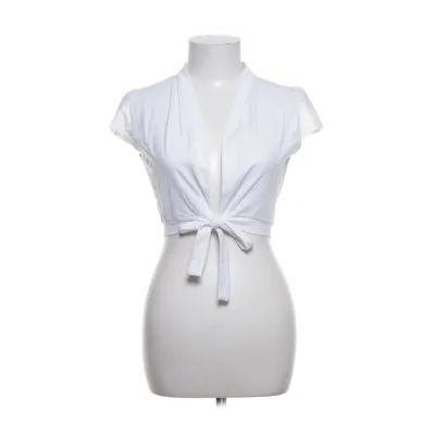 Crop top (White) from NLY Trend Cotton, Elastane
