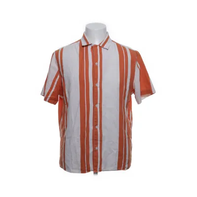 Korte mouwen shirt (Oranje, Wit) van Topman Katoen