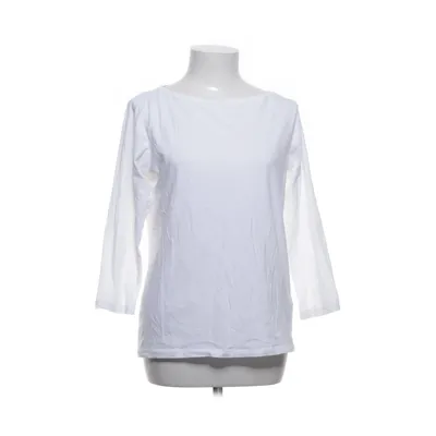Long sleeve T-shirt (White) from H&M Basic Cotton, Elastane