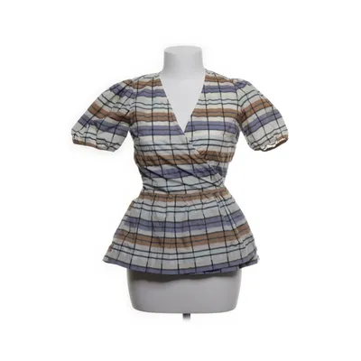 Slå-om top (Flerfarvet) fra Second Female Nylon, Økologisk bomuld, Genanvendt polyester