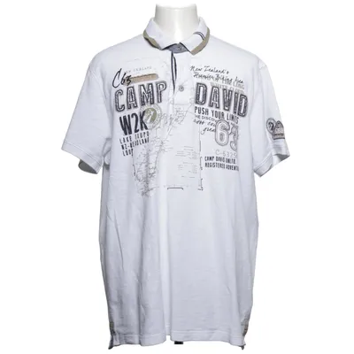 Polo shirt (White) from Camp David