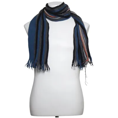 Scarf (Blue, Gray, Multicolored) from Abrams Wool