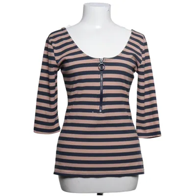 Lange mouwen shirt (Blauw, Beige) van Melting Stockholm Elastaan, Viscose