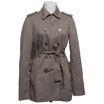 Trench coat (Beige) from Patrizia Pepe Cotton, Elastane, Polyester