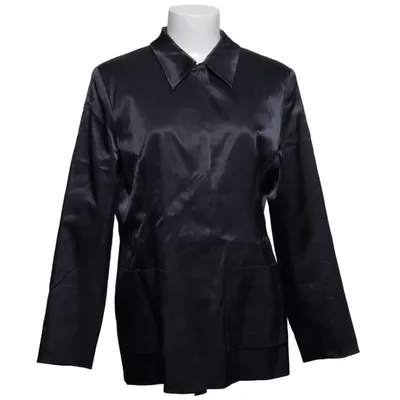 Blazer (Zwart) van Woman Acetaat, Katoen, Elastaan, Viscose