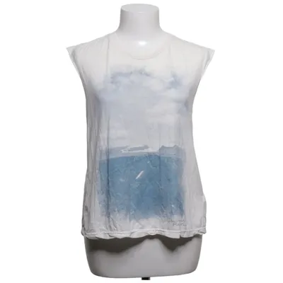 Top (White, Blue) from Denim & Supply Ralph Lauren Cotton, Polyester