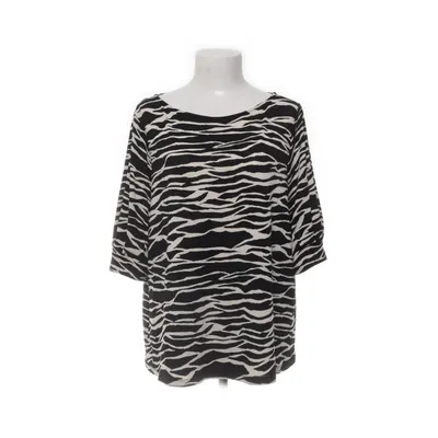 Top (Wit, Meerkleurig) van H&M Modern Classic Polyester, Elastaan