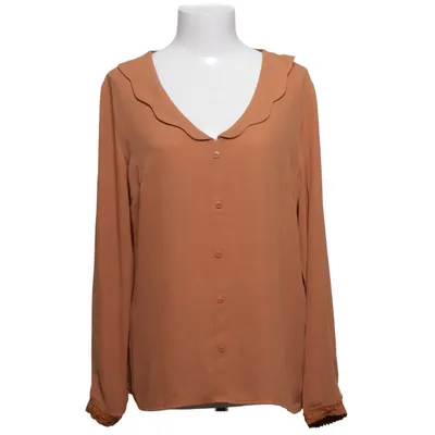 Blouse (Brown) from Unika Polyester