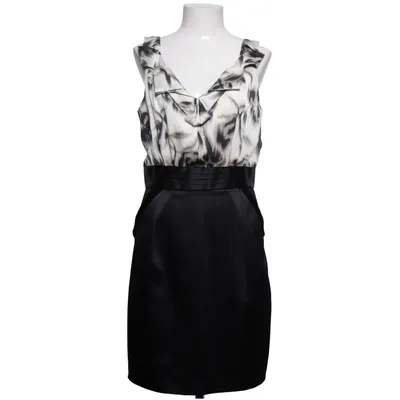 Dress (Black, White) from Akac Ecou Elastane, Polyester