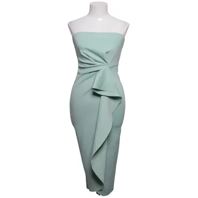 Klänning (Grön) från ASOS Elastan, Polyester