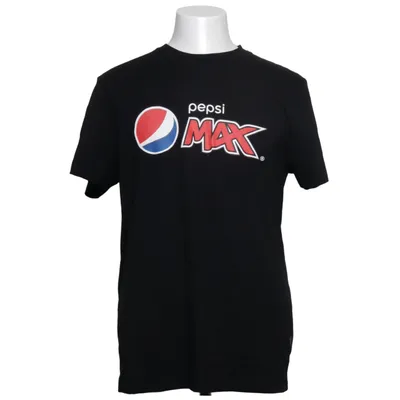 T-shirt (Noir) de Pepsi Max Coton biologique, Polyester