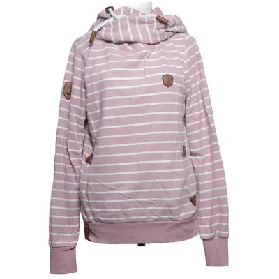 Hoodie (Pink, White) from Naketano Cotton, Polyester