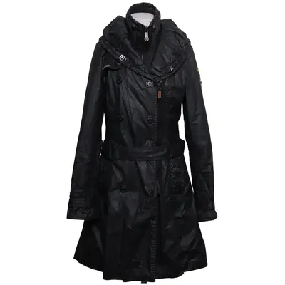 Trench coat (Black) from Khujo Cotton, Polyester