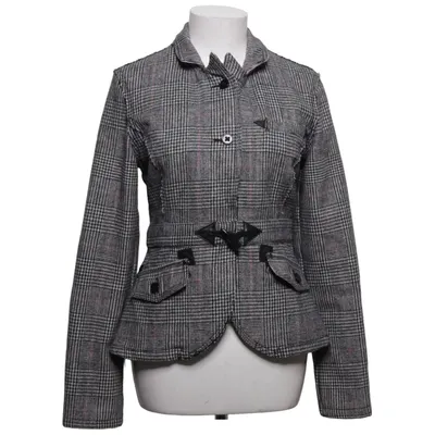 Blazer (Gris, Noir) de Triple Five Soul Polyester, Laine