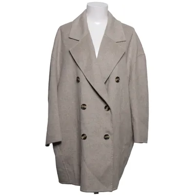 Frakke (Beige) fra American Vintage Polyester, Uld