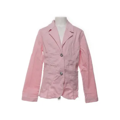 Blazer (Roze) van H&M Katoen, Elastaan